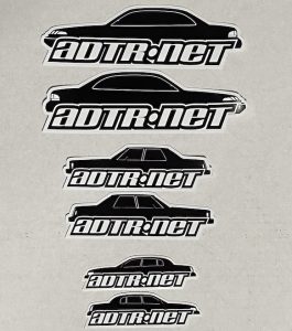 ADTR.net Model Specific Quarter Window Stickers - ADTR
