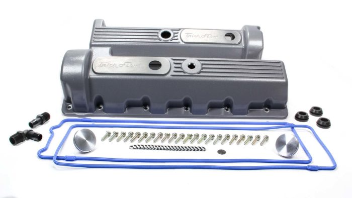 Trick Flow Cast Aluminum Valve Cover Kits for Ford 4.6L/5.4L 2 Valve